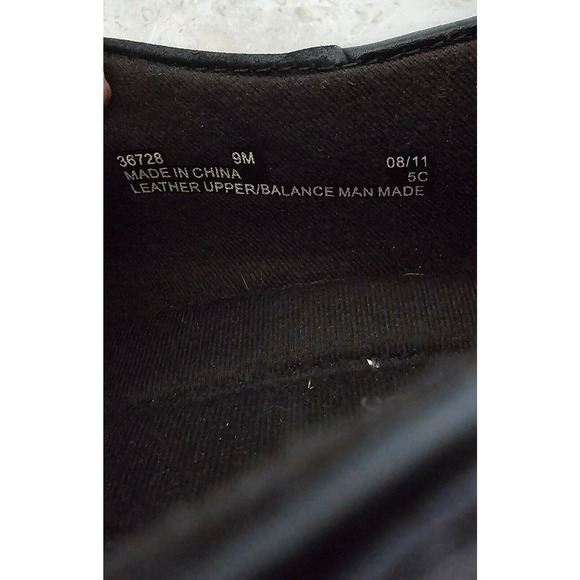 Clarks Bendables Womens 9 M Black Leather Slip On Comfort Ankle Boots Booties - Picture 9 of 12